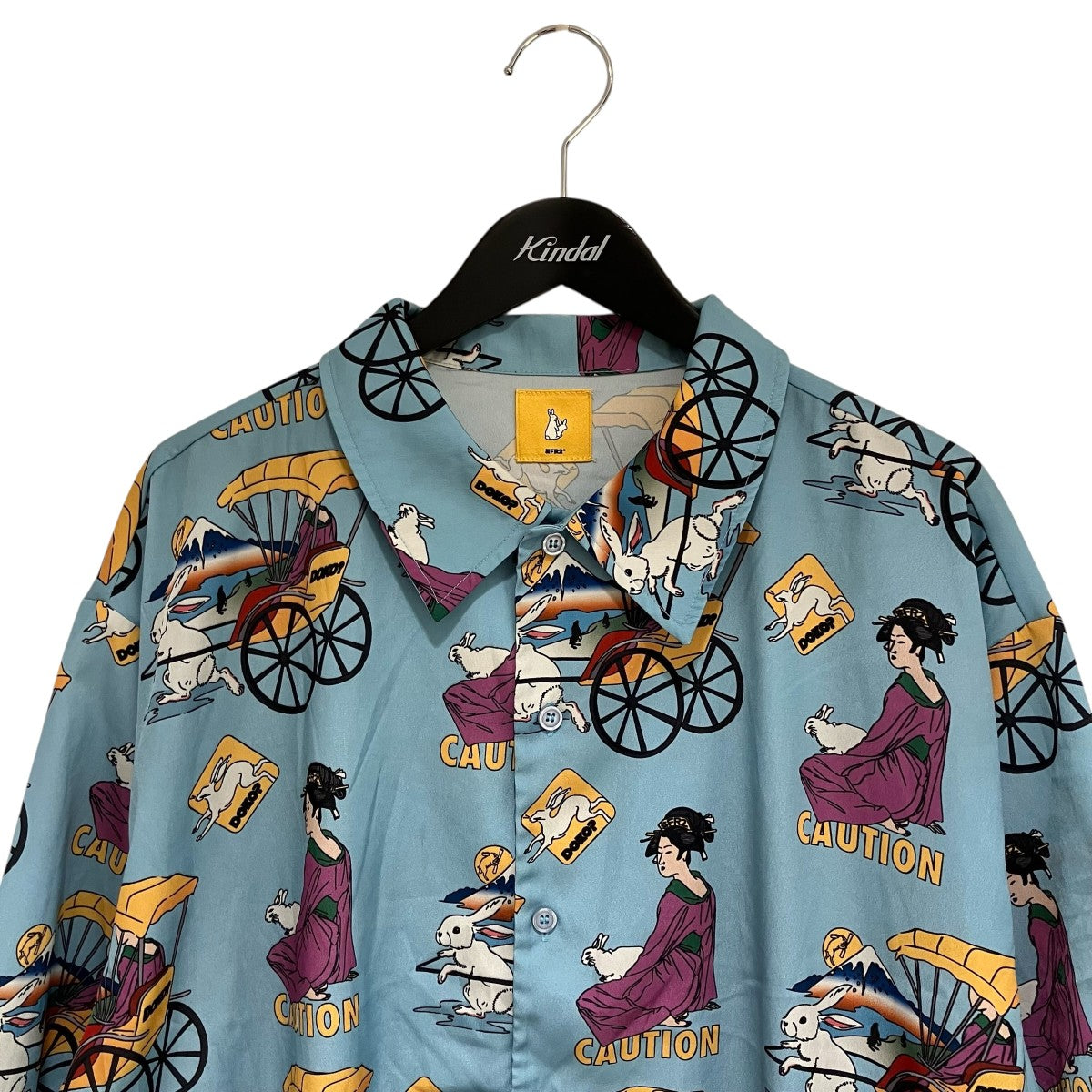 FR2 総柄シャツFRS025 古着・中古-3枚目のアイテム画像