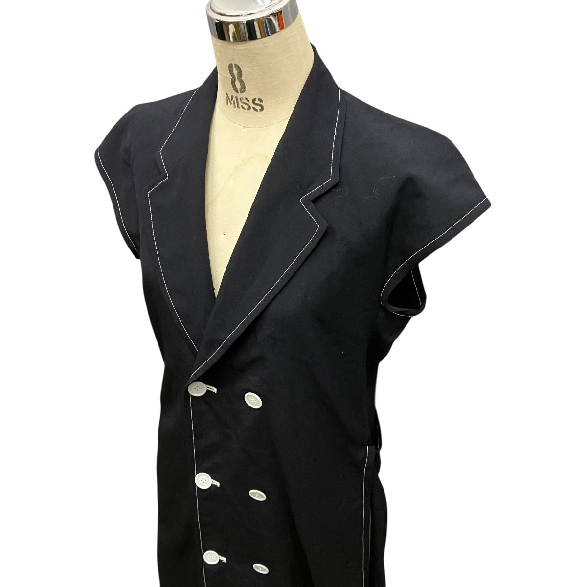 tricot COMME des GARCONS ノースリーブワンピース 古着・中古-4枚目のアイテム画像