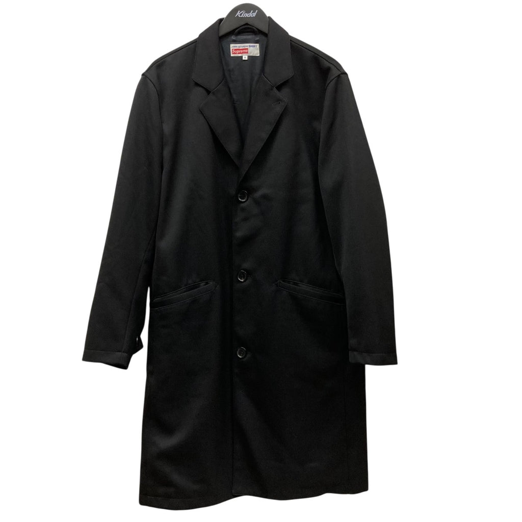 COMME des GARCONS SHIRT×Supreme 18AWWool Blend Overcoatチェスター 