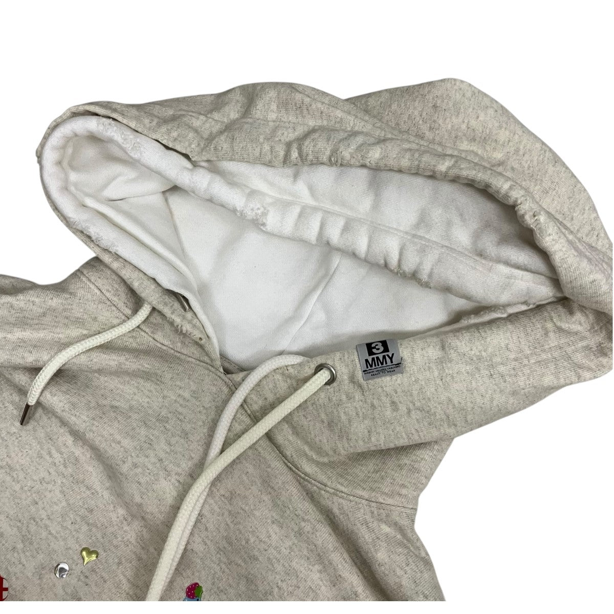 Maison MIHARA YASUHIRO 25SSTriple Layered HoodieレイヤードペイントパーカーA14HD551 古着・中古-6枚目のアイテム画像
