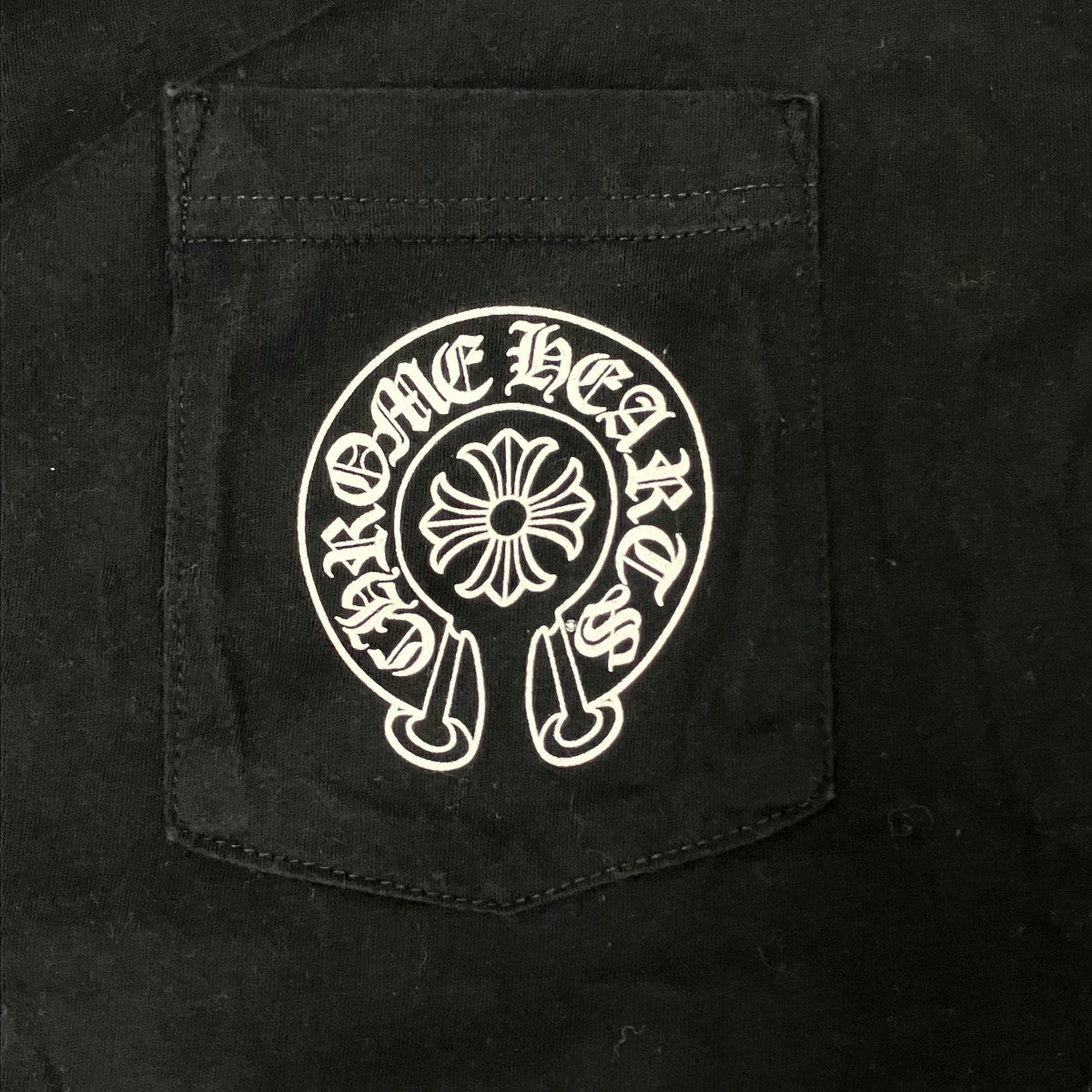 CHROME HEARTS Honolulu Back CH Plus Teeロゴプリントポケット半袖カットソー021-046842 古着・中古-5枚目のアイテム画像