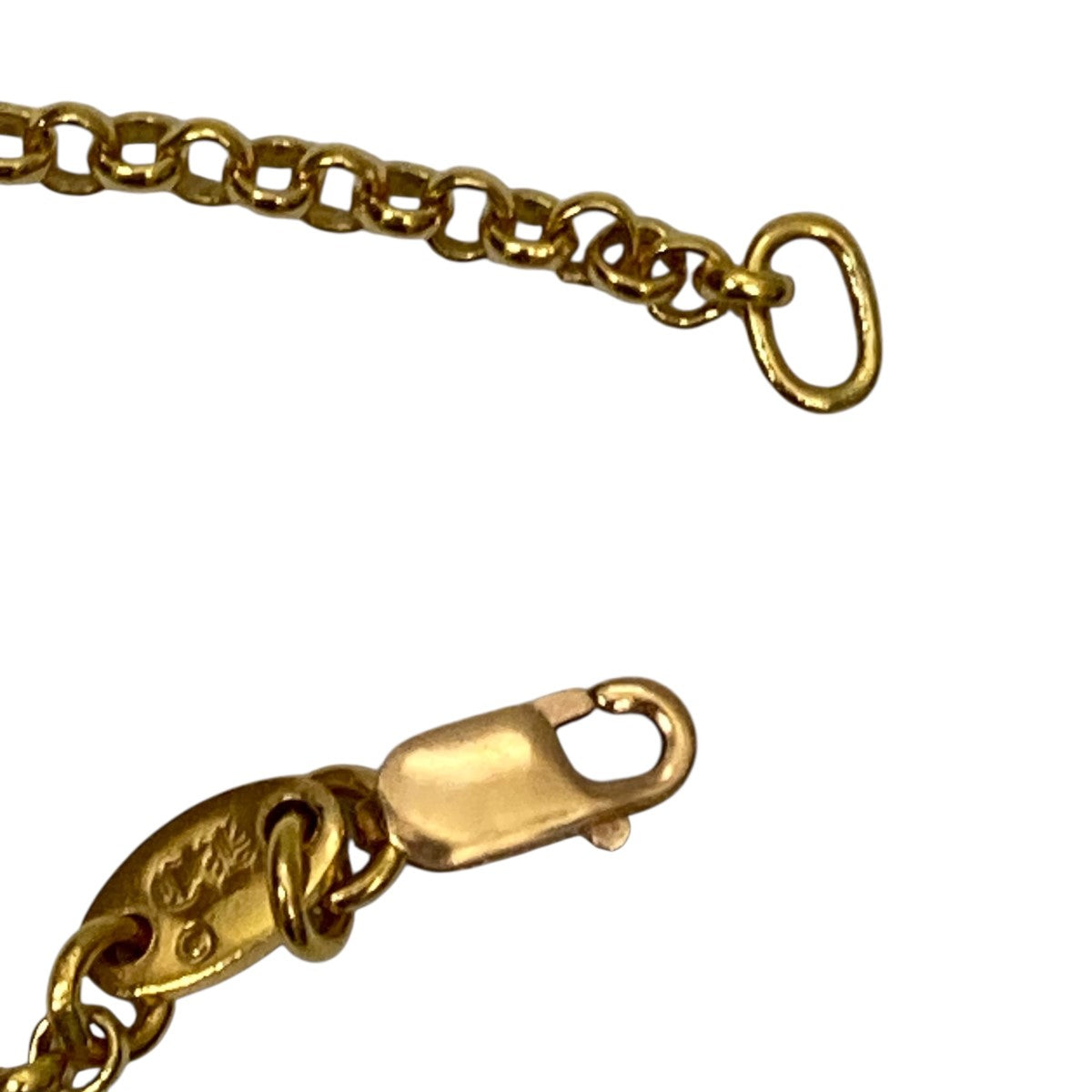 CHROME HEARTS ロールチェーンパヴェダイヤモンドCHクロスベビーファットチャームネックレス 古着・中古-7枚目のアイテム画像