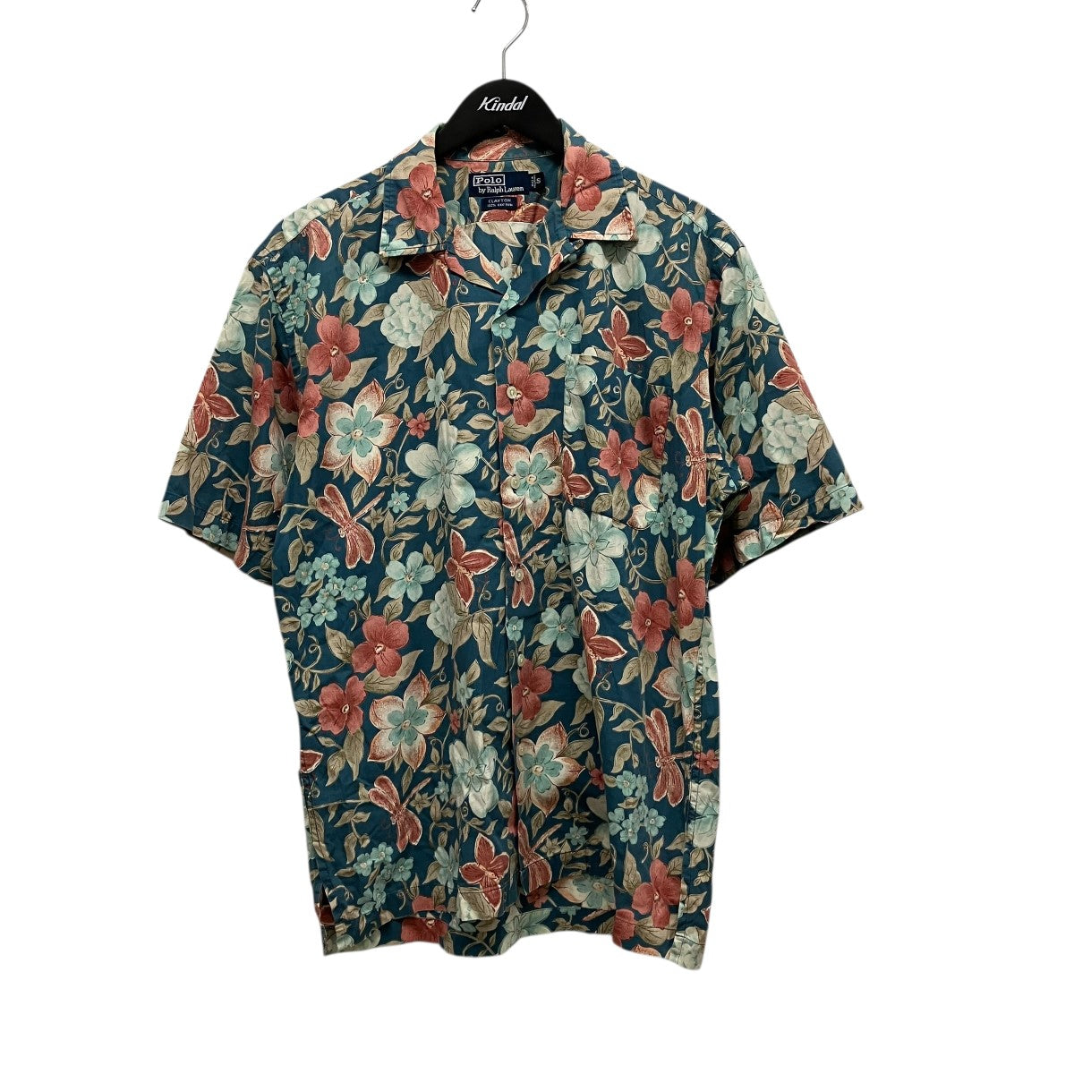 POLO RALPH LAUREN 90s総柄アロハシャツ 古着・中古-1枚目のアイテム画像