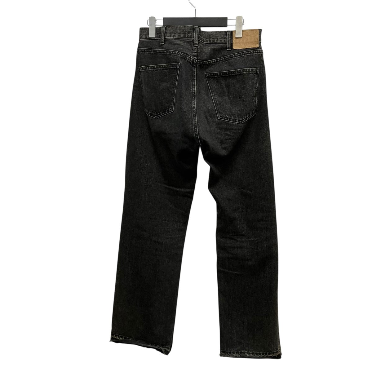 CELINE 23SSWesley Jeans in Charcoal Wash DenimチャコールウォッシュウェスリーデニムパンツN939 947F 38CH 古着・中古-2枚目のアイテム画像