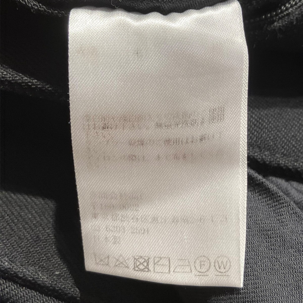 Back zip trousersウールパンツCL-AW23-PT-00