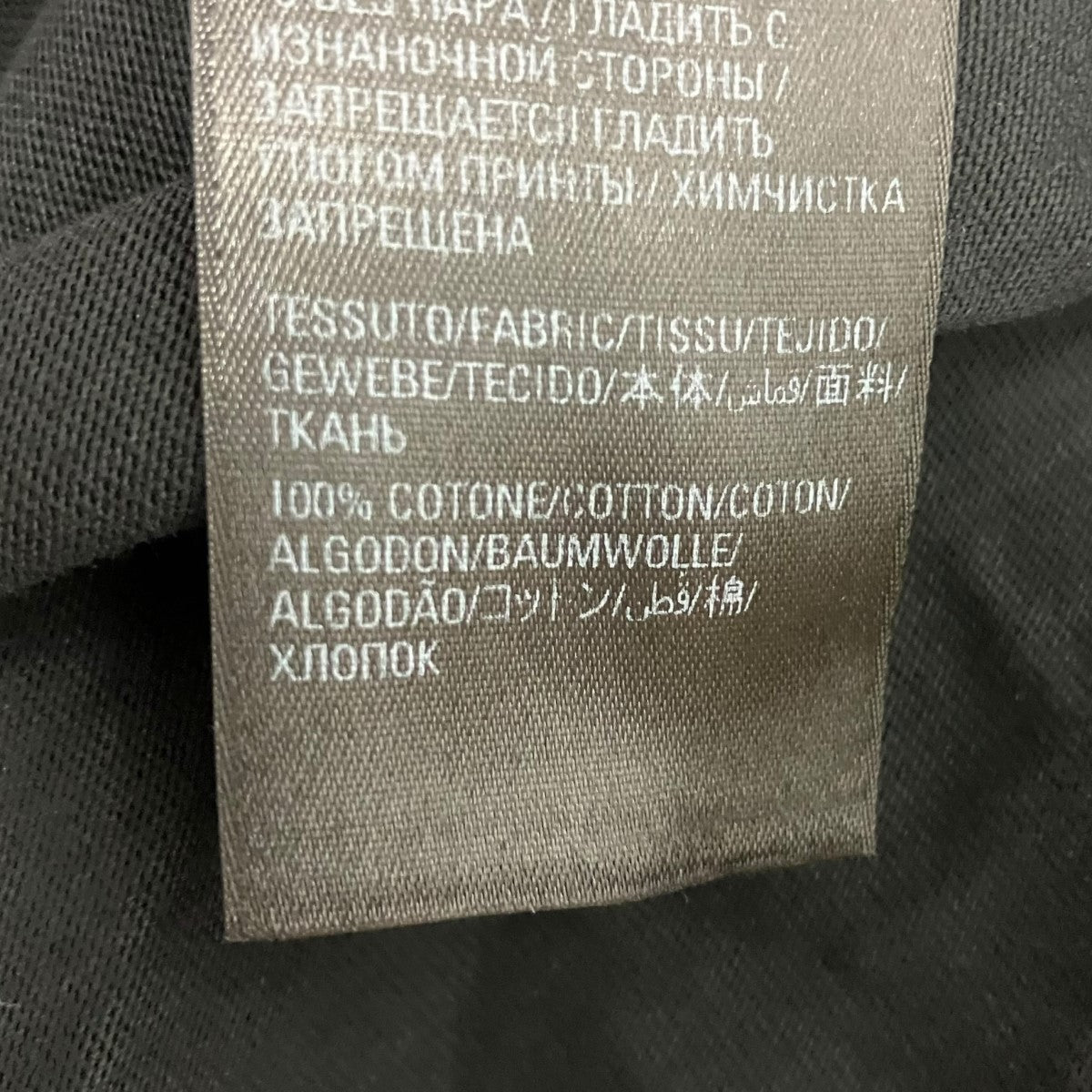 BALENCIAGA デストロイ加工ロゴTシャツ651795 TKVB8 古着・中古-7枚目のアイテム画像