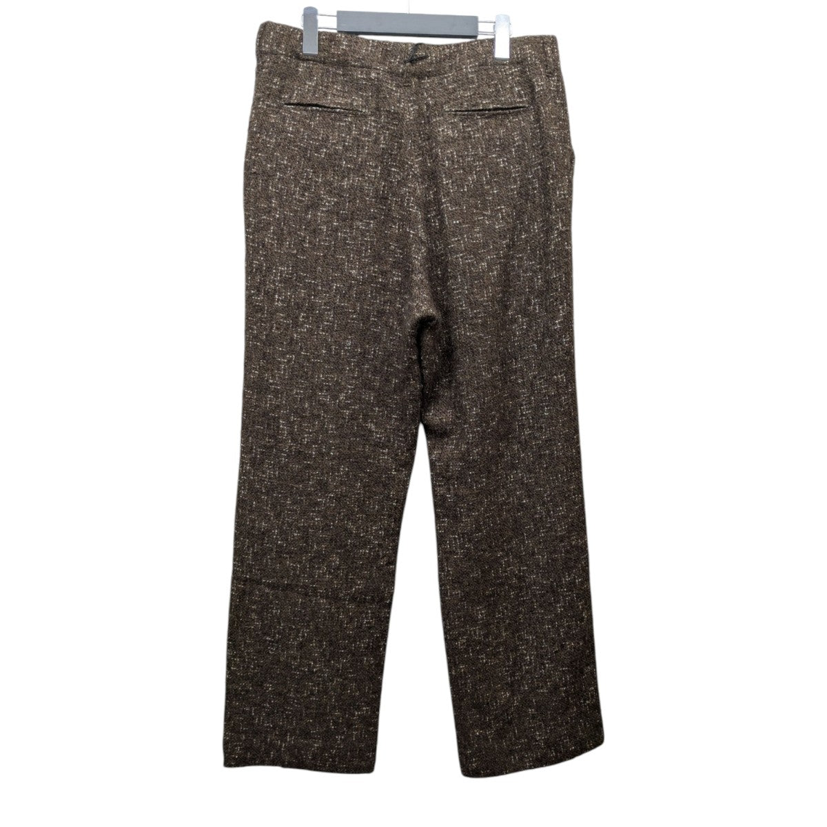 auralee ツイードパンツ　美品 AURALEE Organic Cotton Cashmere Wool Tweed 2tuck Slacks | 大阪