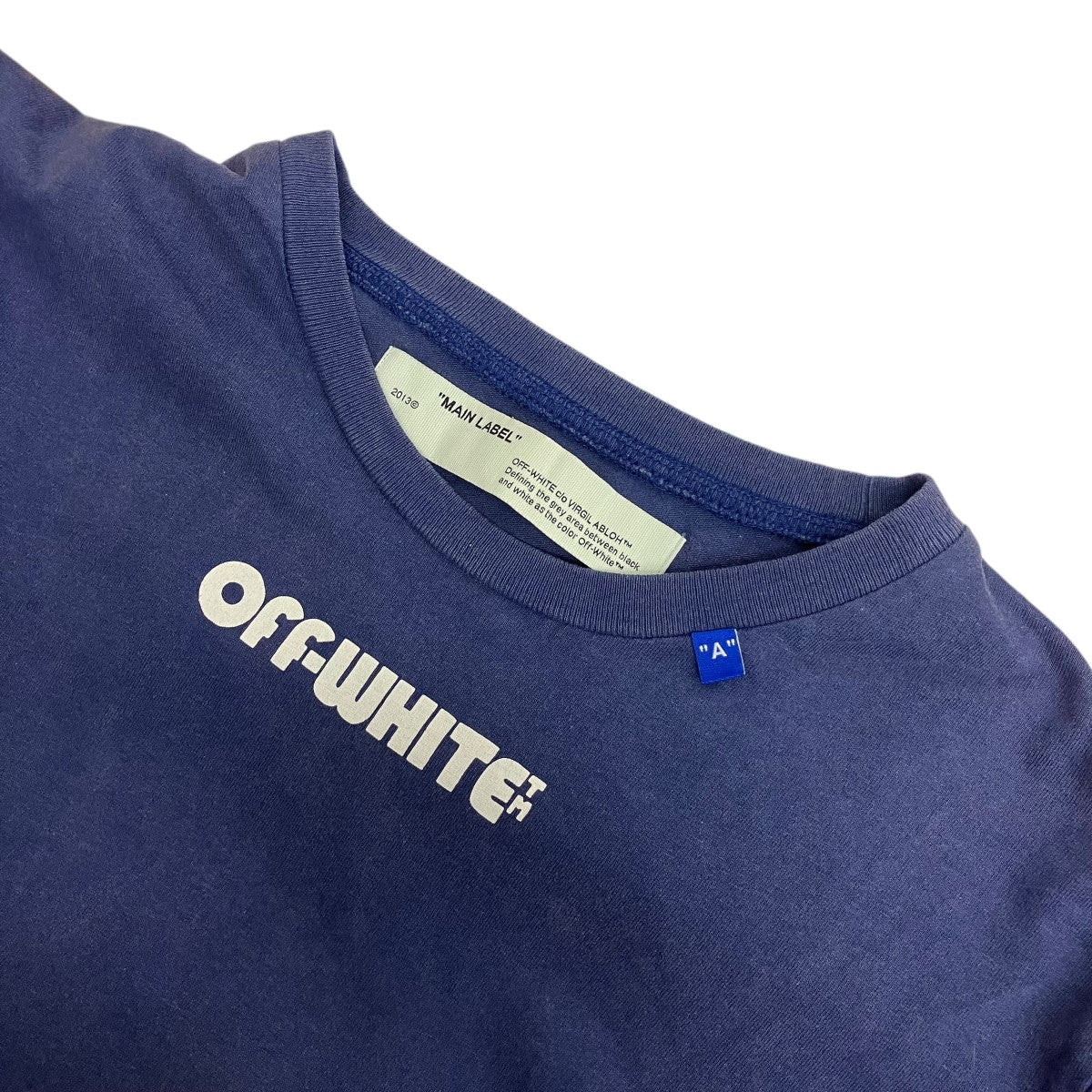 OFFWHITE バックプリントロゴTシャツOMAA027E19185012 古着・中古-5枚目のアイテム画像