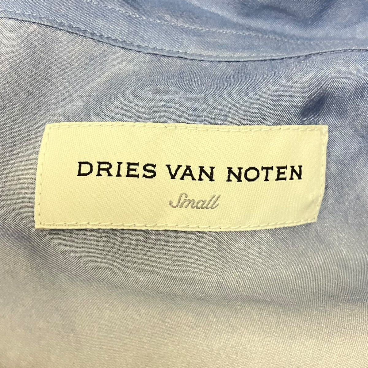 DRIES VAN NOTEN(ドリスヴァンノッテン) グラデーションシルクシャツ
