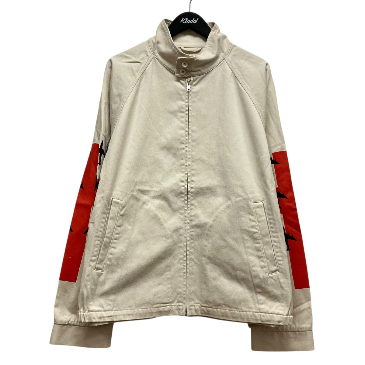Destruction of Purity Harrington Jacketバックプリントブルゾン