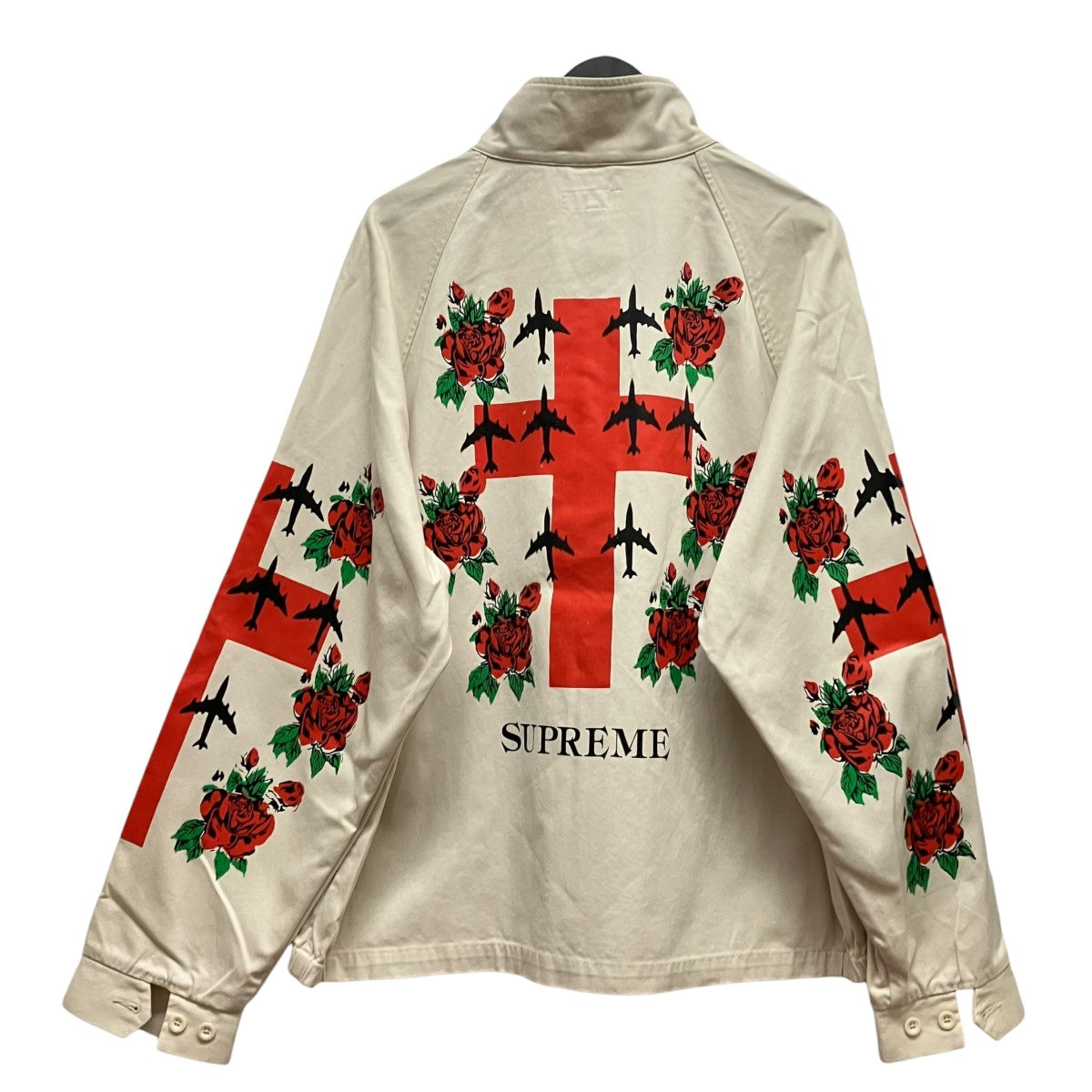 Destruction of Purity Harrington Jacketバックプリントブルゾン