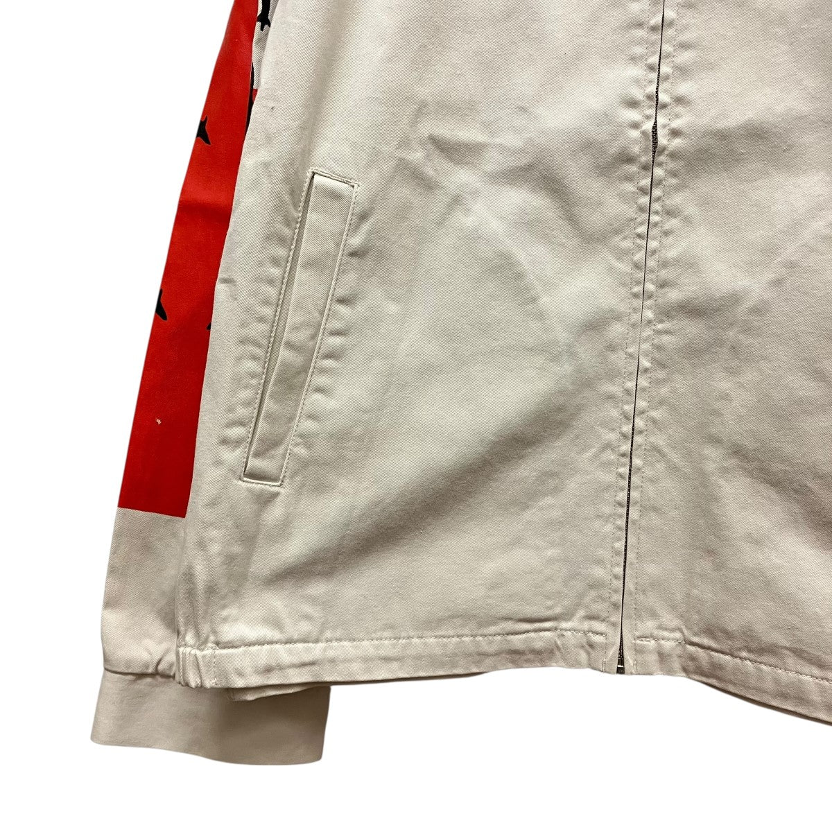 Destruction of Purity Harrington Jacketバックプリントブルゾン