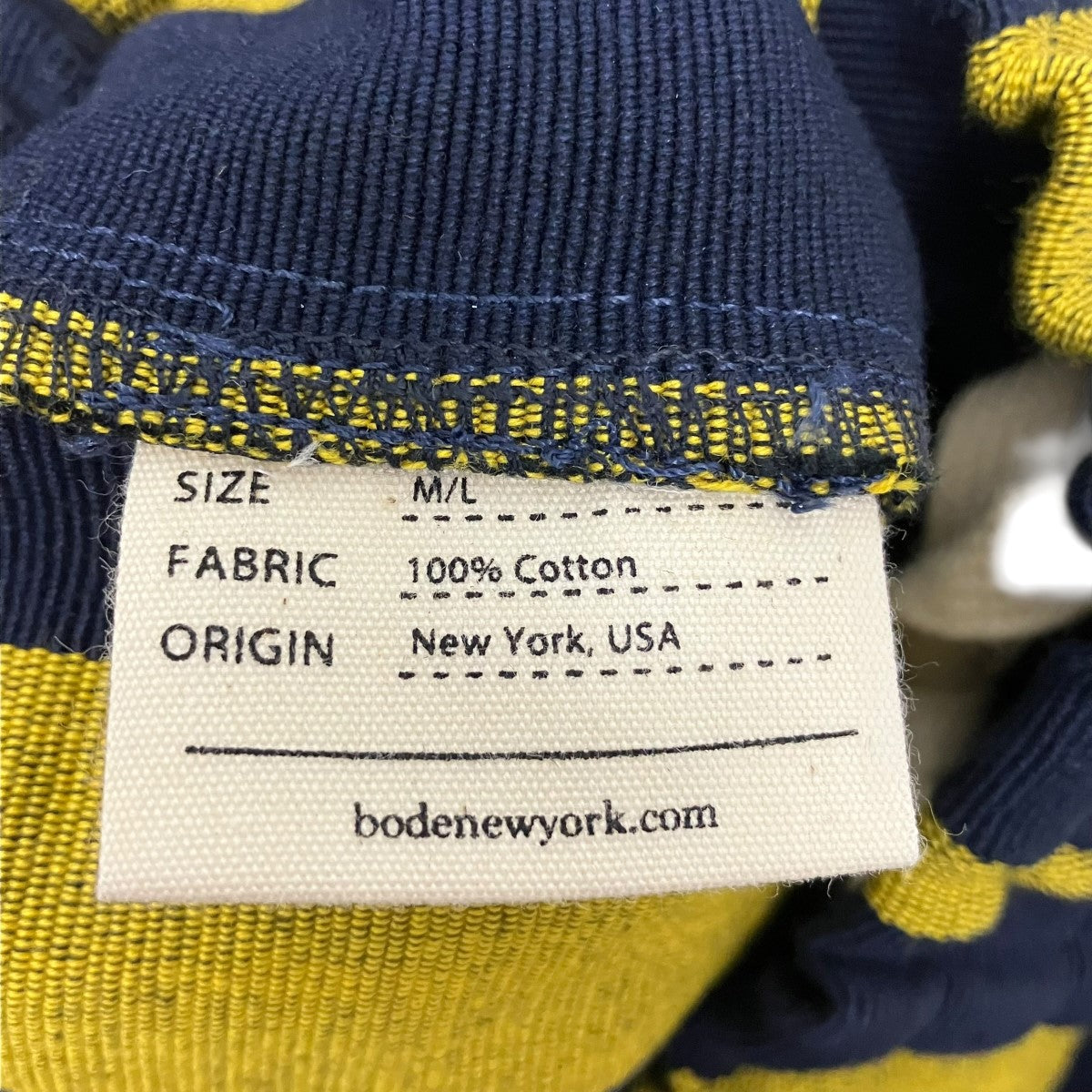 BODE ストライプハーフパンツ 古着・中古-5枚目のアイテム画像