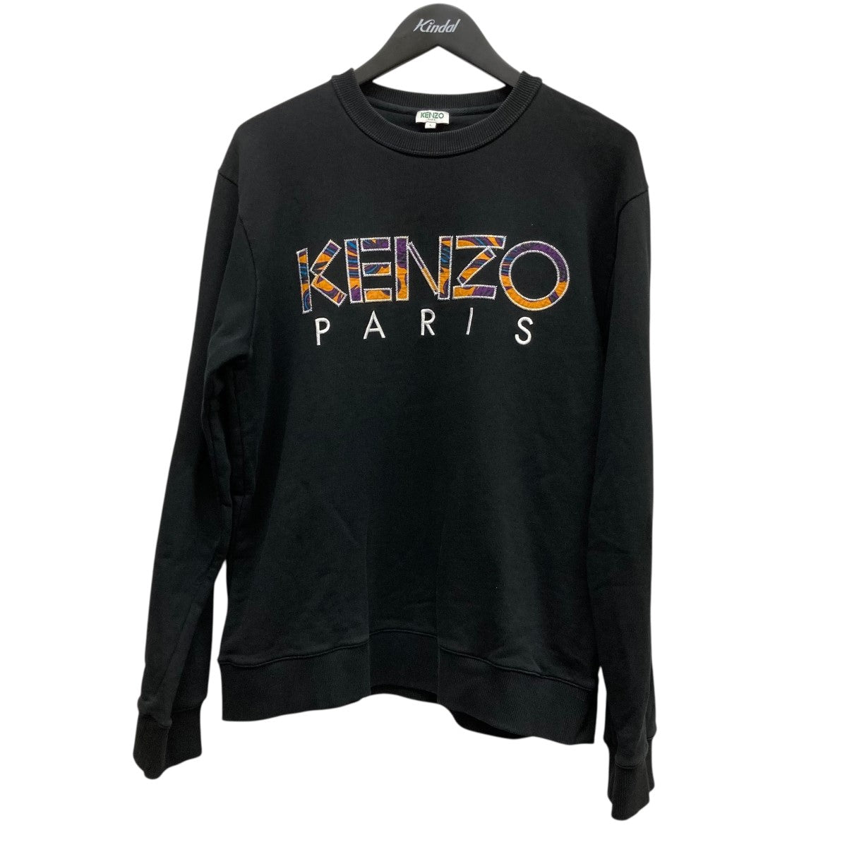KENZO ロゴスウェットF955SW0004MD 古着・中古-1枚目のアイテム画像