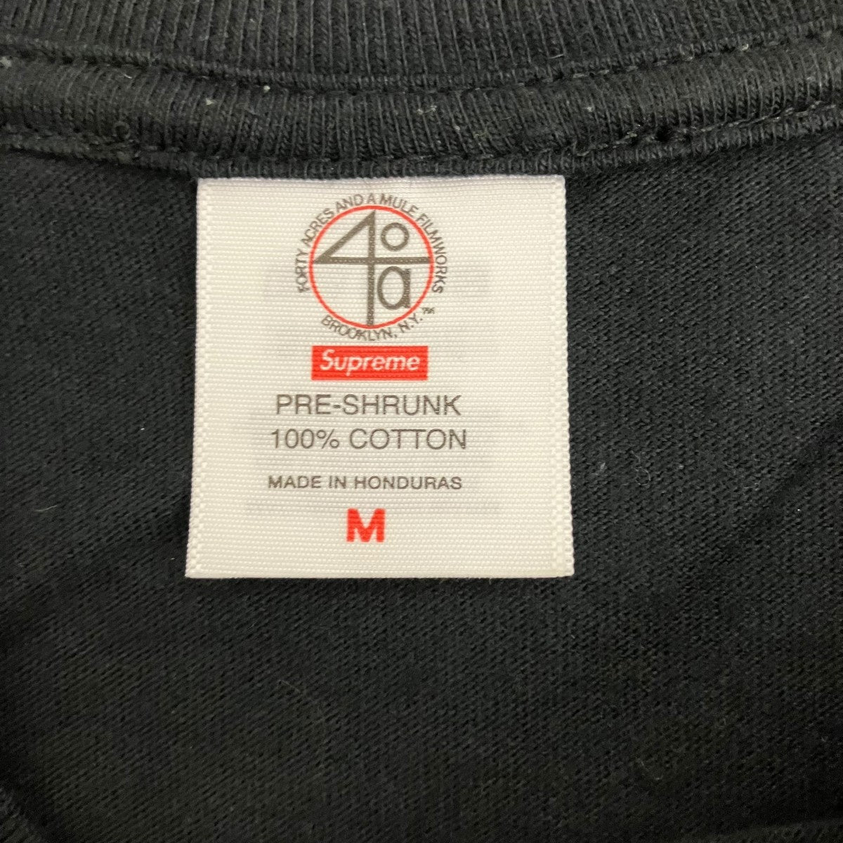 Supreme 25SS40 Acres Malcolm X Tee Spike LeeプリントTシャツ 古着・中古-6枚目のアイテム画像