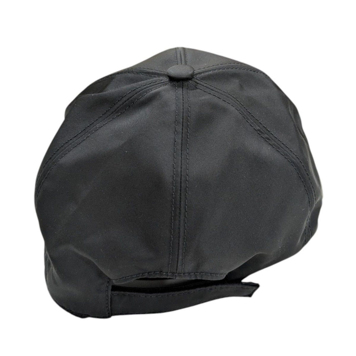 PRADA ナイロン ベースボールキャップ ブラック ブラック ベルベット ベースボールキャップ | PRADA
