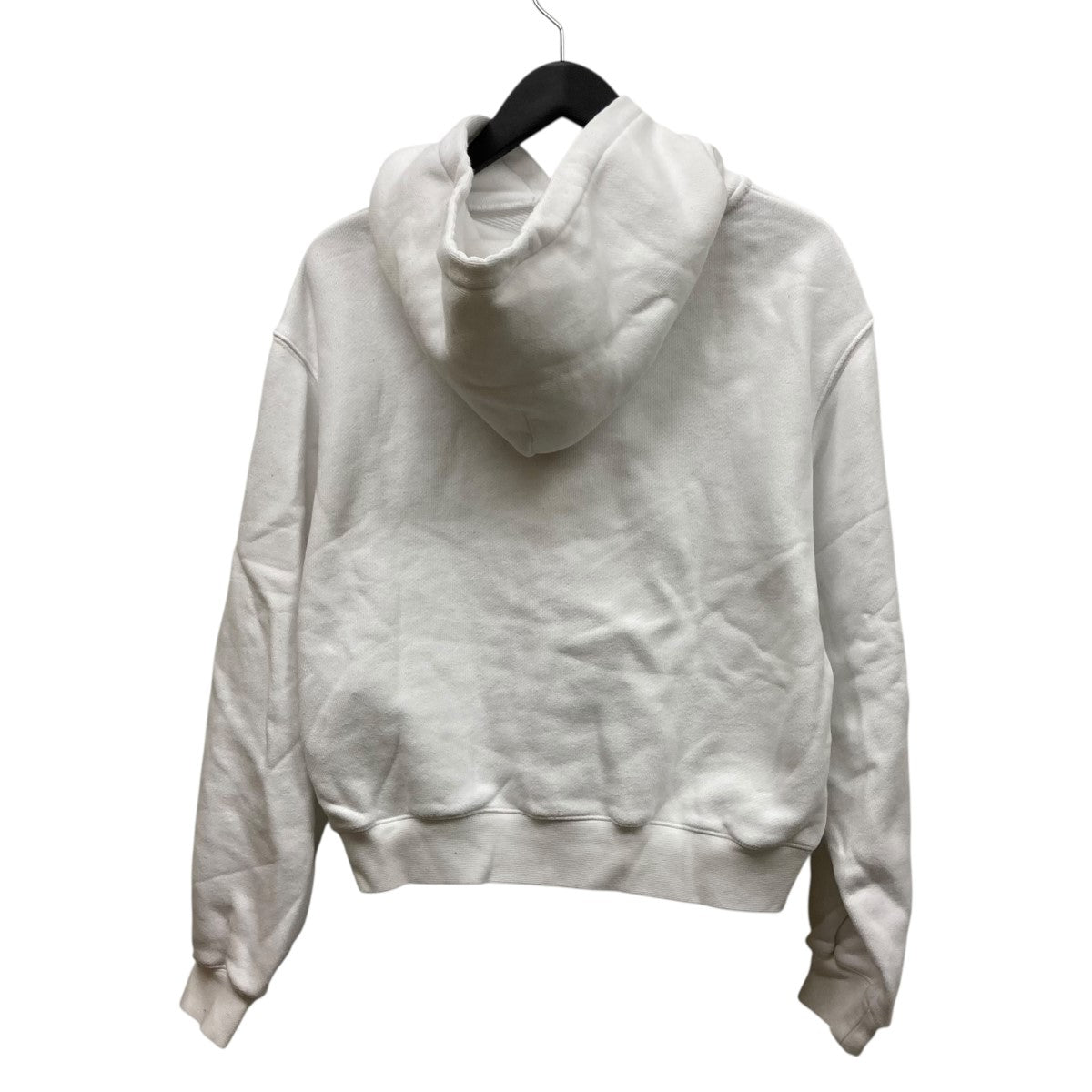 ALEXANDER WANG ESSENTIAL TERRY HOODIEロゴパーカー4CC3242101 古着・中古-2枚目のアイテム画像