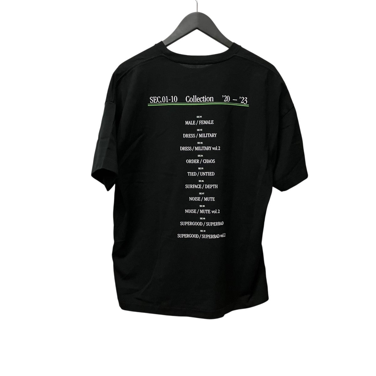 SUBLATIONS ロゴプリント半袖カットソー 古着・中古-2枚目のアイテム画像