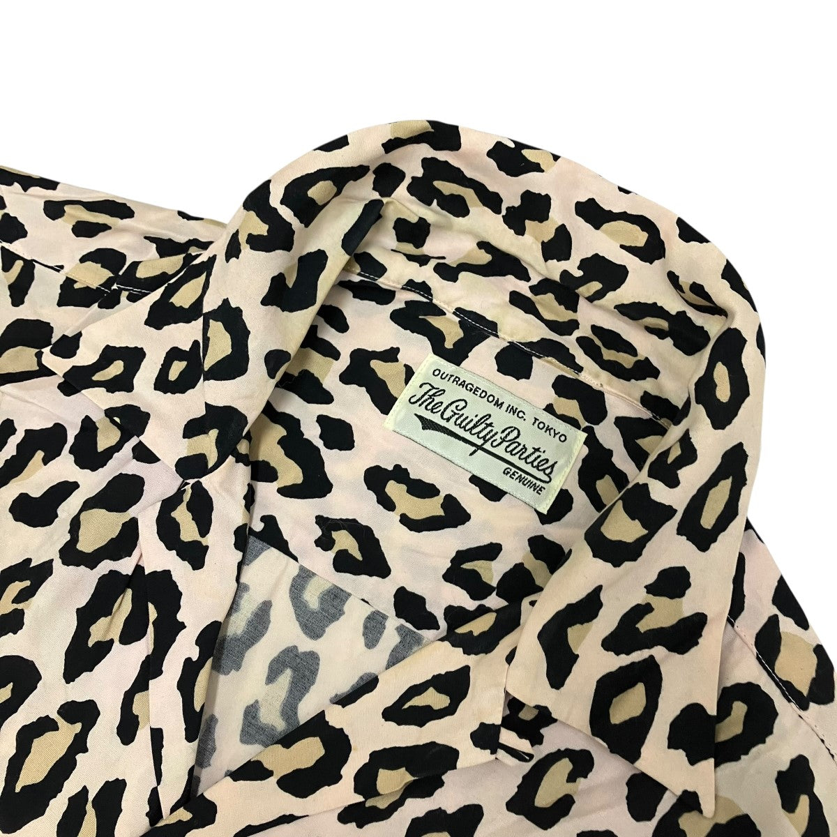 WACKO MARIA レオパード半袖シャツ 古着・中古-5枚目のアイテム画像
