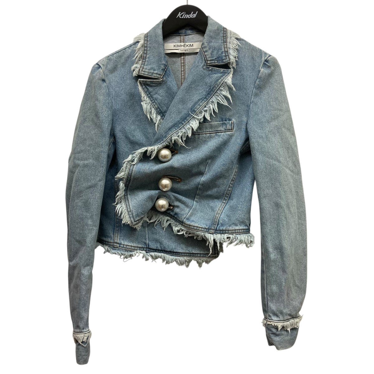 KIMHEKIM DENIM VENUS JACKETパールボタンデニムジャケットPS23-JK01-BL-34 古着・中古-1枚目のアイテム画像