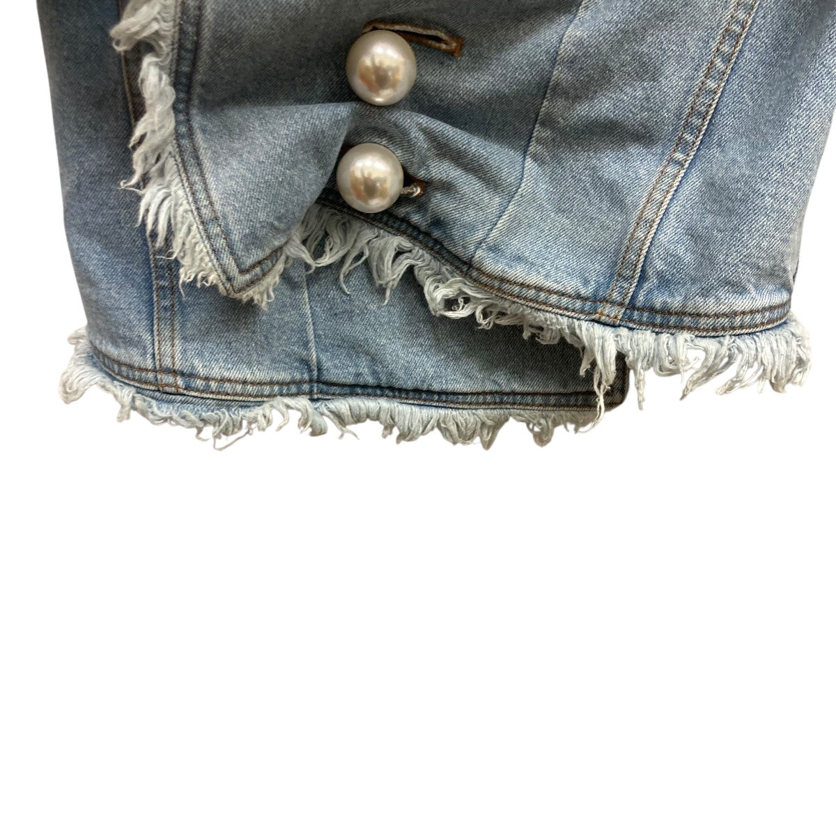 KIMHEKIM DENIM VENUS JACKETパールボタンデニムジャケットPS23-JK01-BL-34 古着・中古-4枚目のアイテム画像