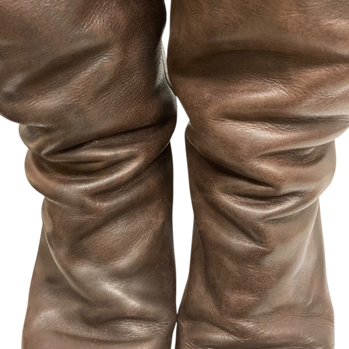 【美品】Maison Margielaブラウン ロングブーツ Maison Margiela（旧Maison Martin Margiela）（ブーツ ・ ブラウン