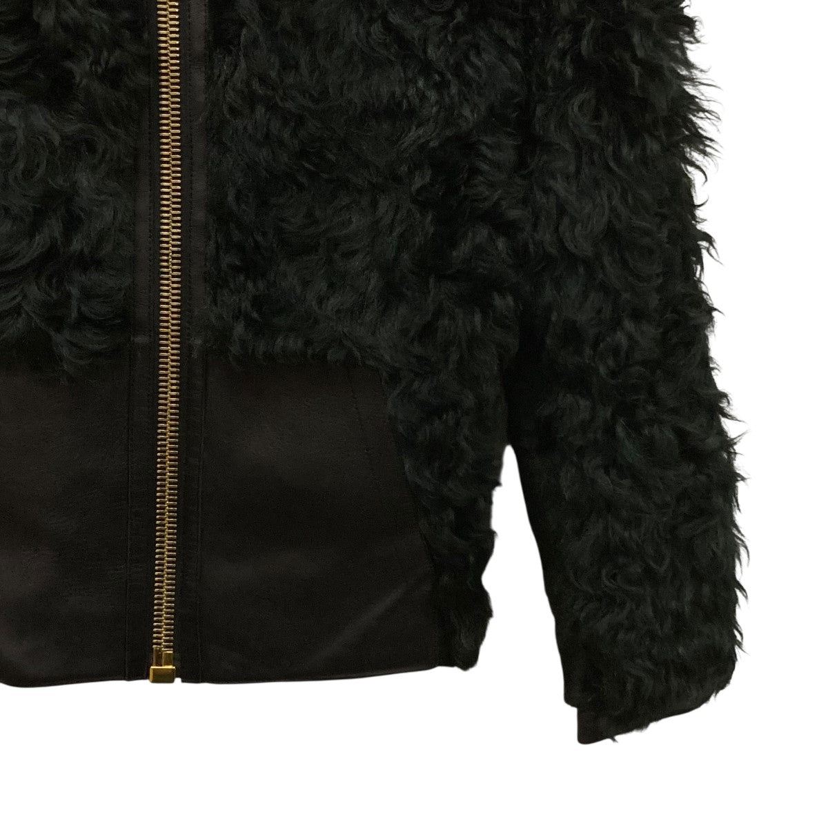 ALEXANDER WANG(アレキサンダーワン) レザー切替ファージップ