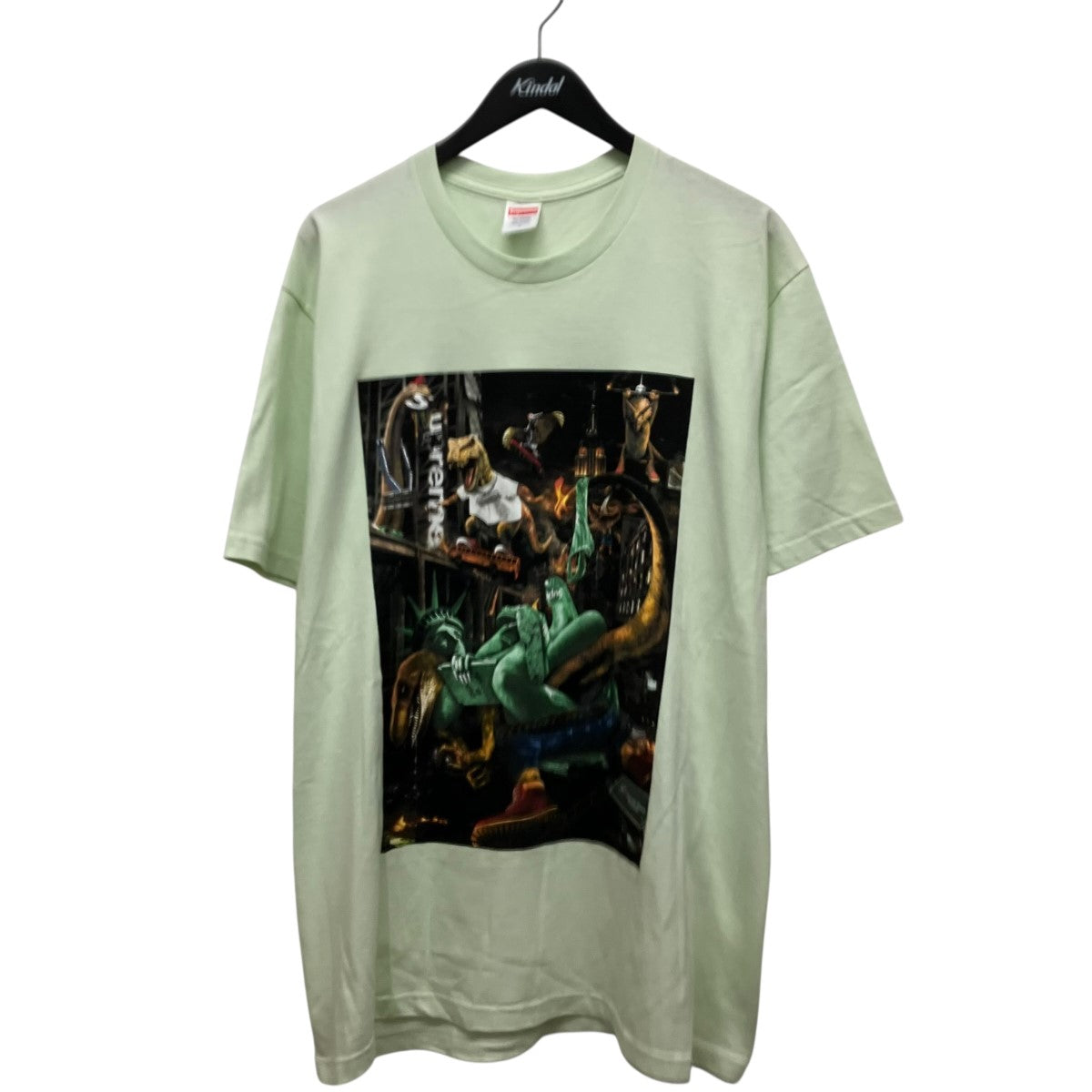 Supreme T-Rex TeeプリントTシャツ 古着・中古-1枚目のアイテム画像