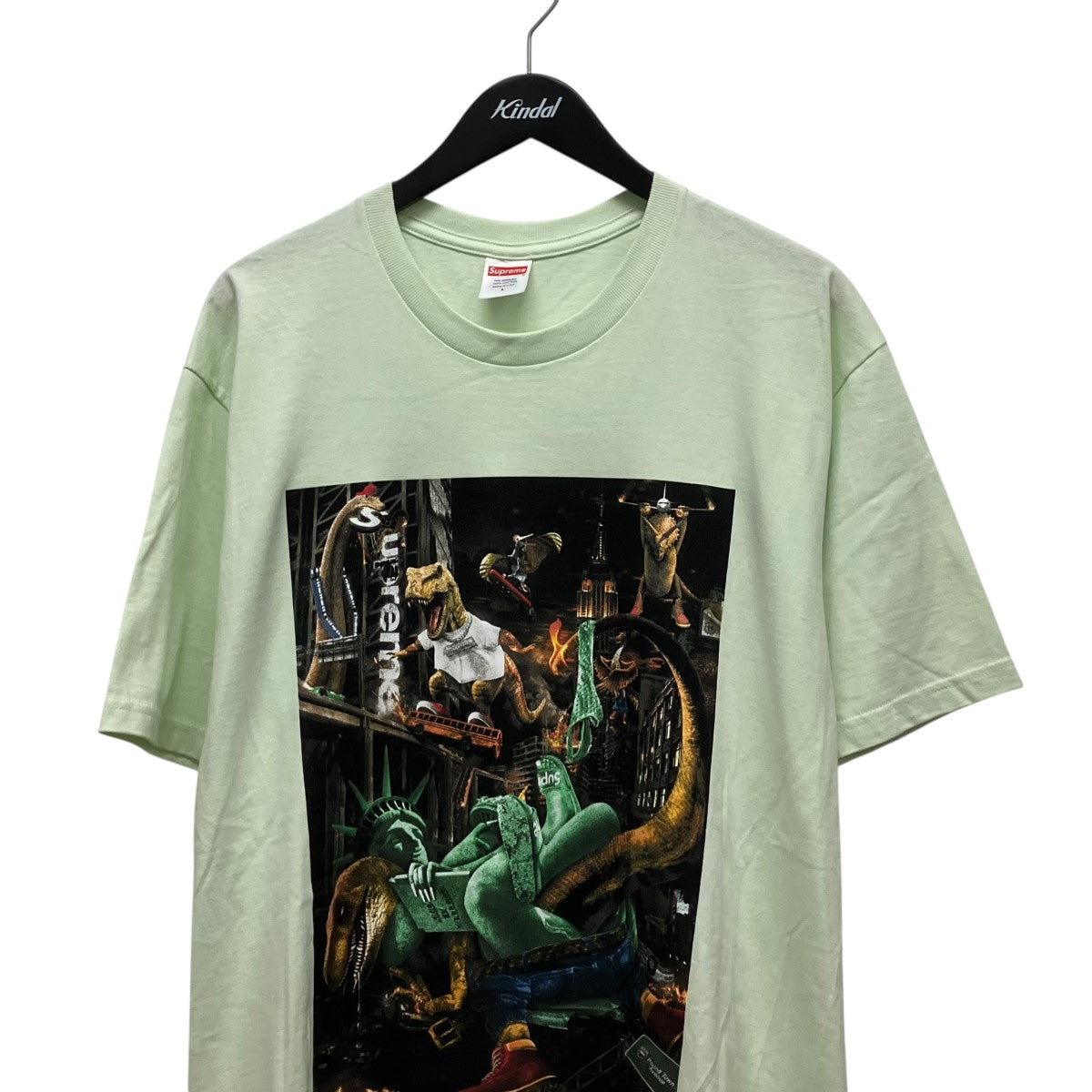 Supreme T-Rex TeeプリントTシャツ 古着・中古-3枚目のアイテム画像
