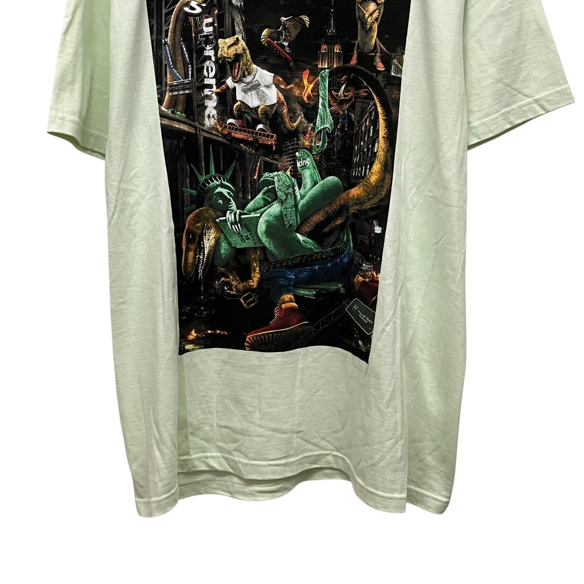 Supreme T-Rex TeeプリントTシャツ 古着・中古-4枚目のアイテム画像