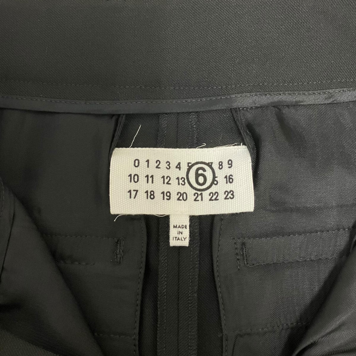 MM6 Maison Margiela レイヤードプリーツ切替ロングスカートS52MI0011 古着・中古-7枚目のアイテム画像