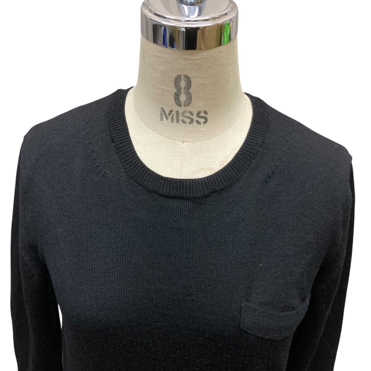 sacai(サカイ) ニットワンピース13-01868 13-01868 ブラック サイズ 1