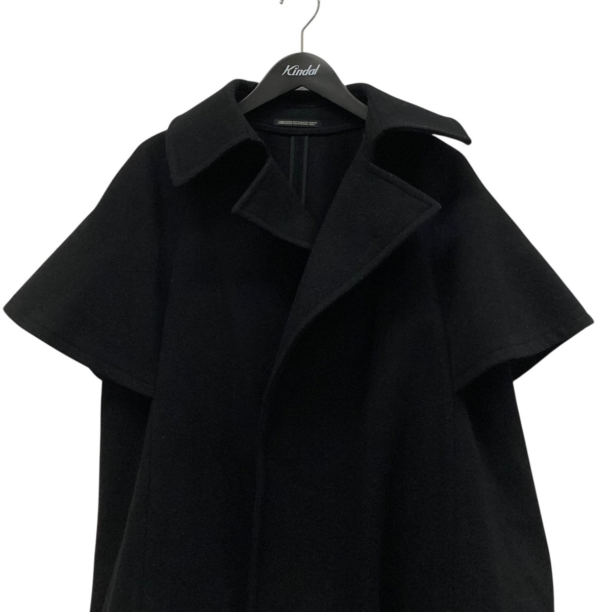 値下げ　ヨウジヤマモト　ニットポンチョ YOHJI YAMAMOTO(ヨウジヤマモト) 11AWウールポンチョFP-C07-101 FP-C07