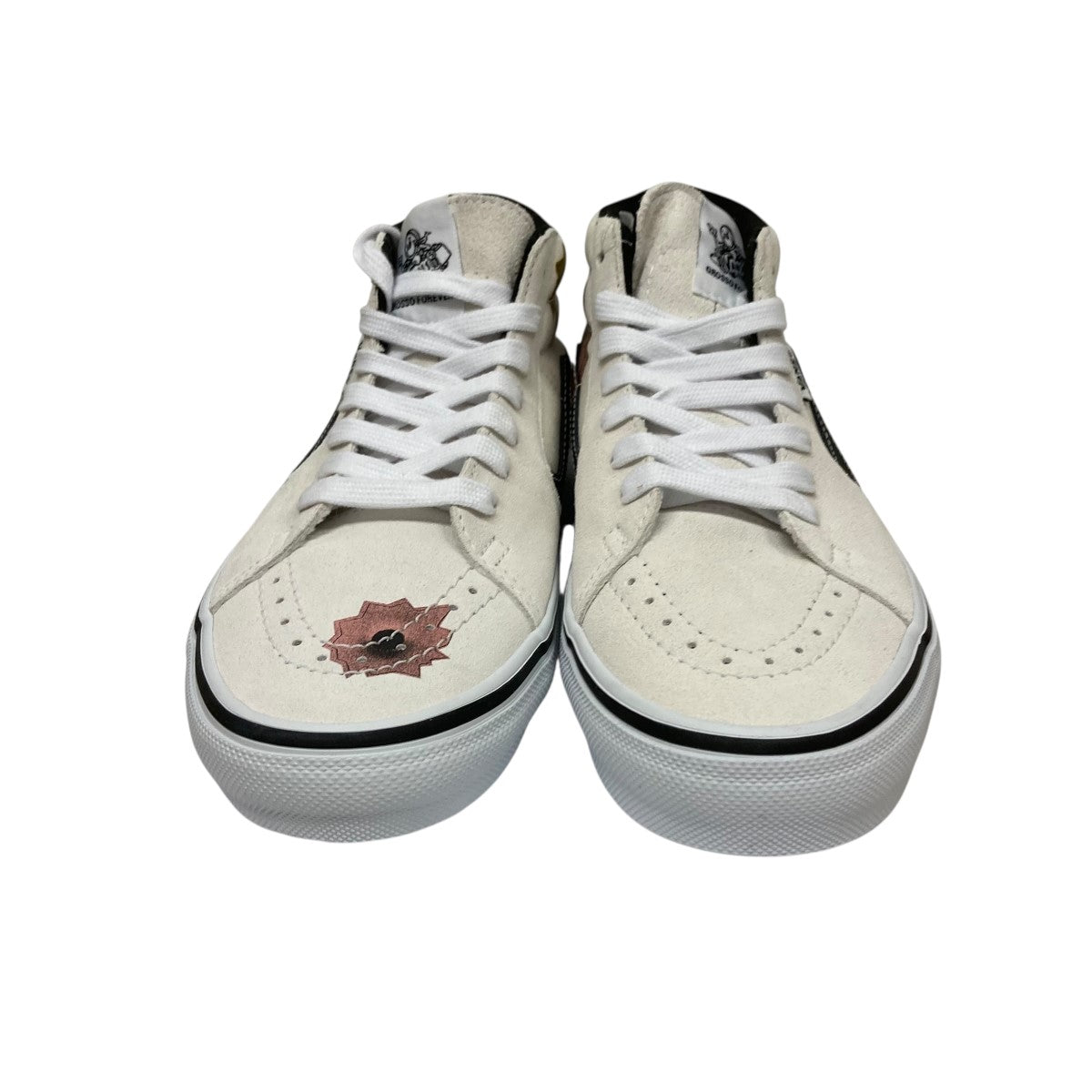 Supreme×VANS 25SSNate Lowman Skate Grosso Midハイカットスニーカー 古着・中古-2枚目のアイテム画像