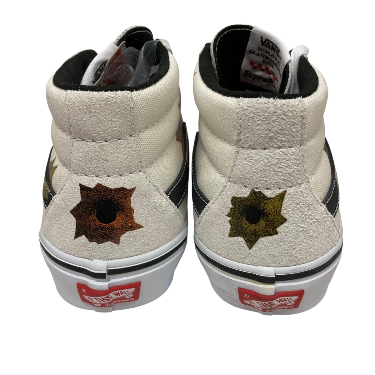 Supreme×VANS 25SSNate Lowman Skate Grosso Midハイカットスニーカー 古着・中古-4枚目のアイテム画像