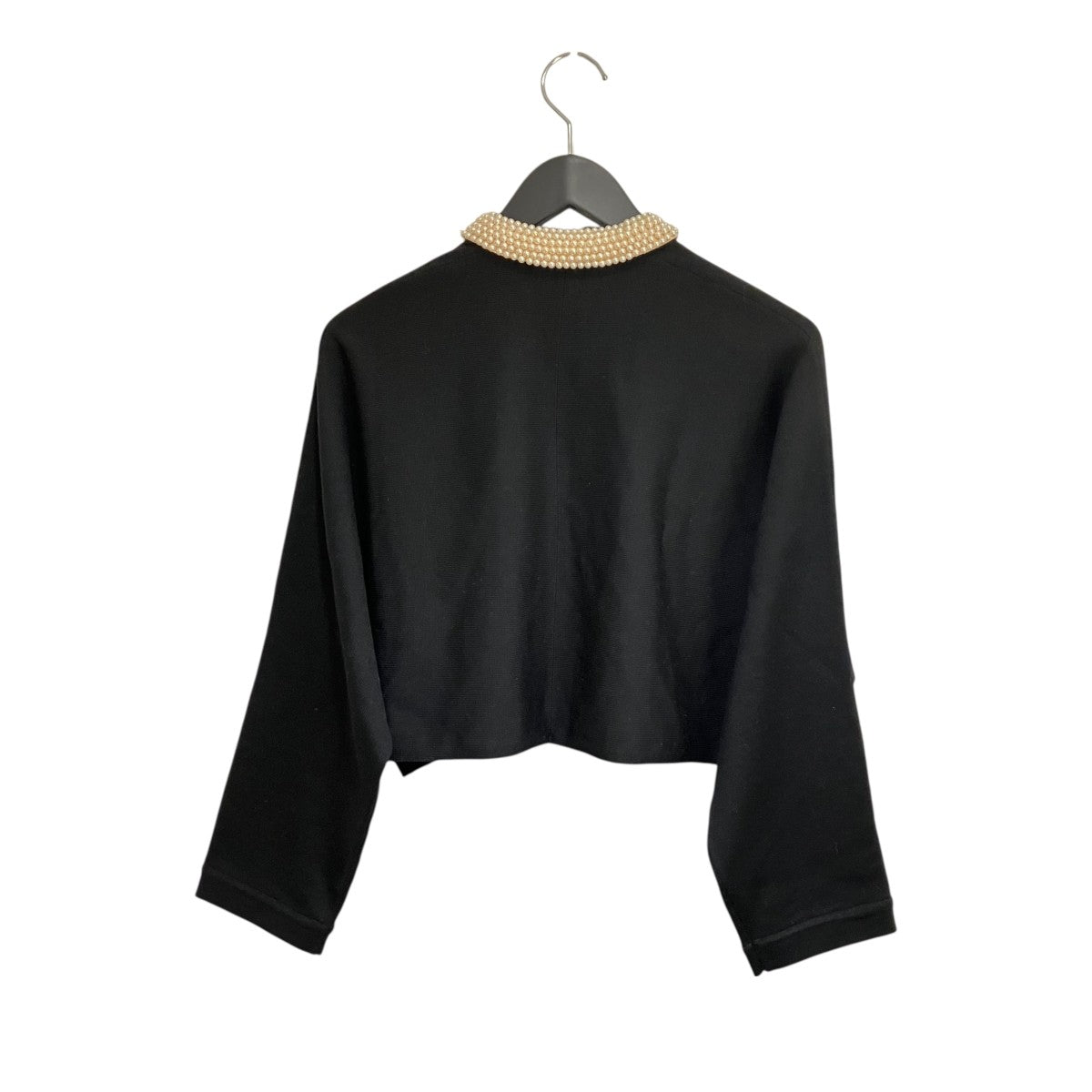 美品Ballsey TOMORROWLAND パールカラーショートカーディガン TOMORROWLAND Ballsey ウール パール ショートカーディガン