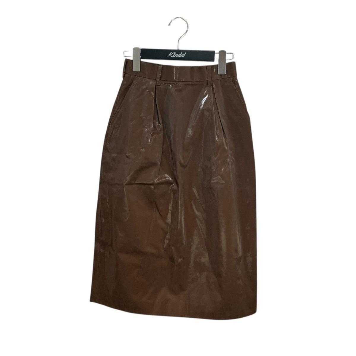 JOHN LAWRENCE SULLIVAN COATED COTTON TUCKED SKIRTコーティングスカート2D017-0619-05 古着・中古-1枚目のアイテム画像
