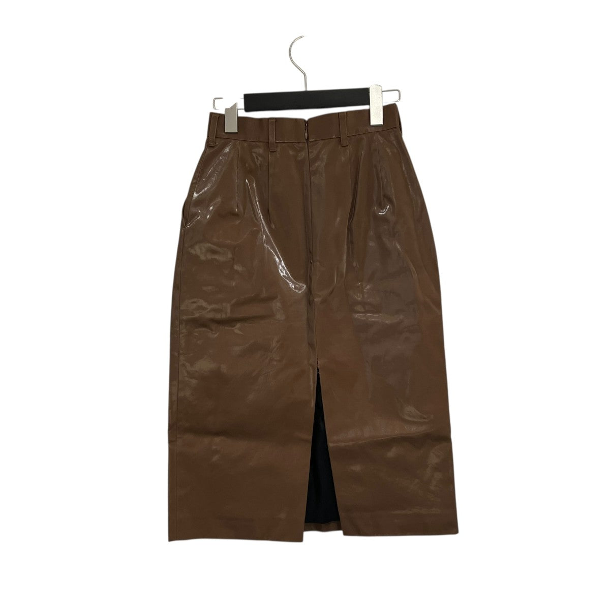 JOHN LAWRENCE SULLIVAN COATED COTTON TUCKED SKIRTコーティングスカート2D017-0619-05 古着・中古-2枚目のアイテム画像