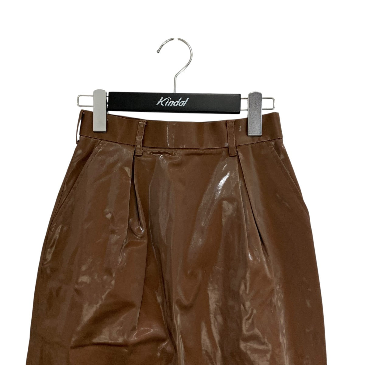 JOHN LAWRENCE SULLIVAN COATED COTTON TUCKED SKIRTコーティングスカート2D017-0619-05 古着・中古-3枚目のアイテム画像