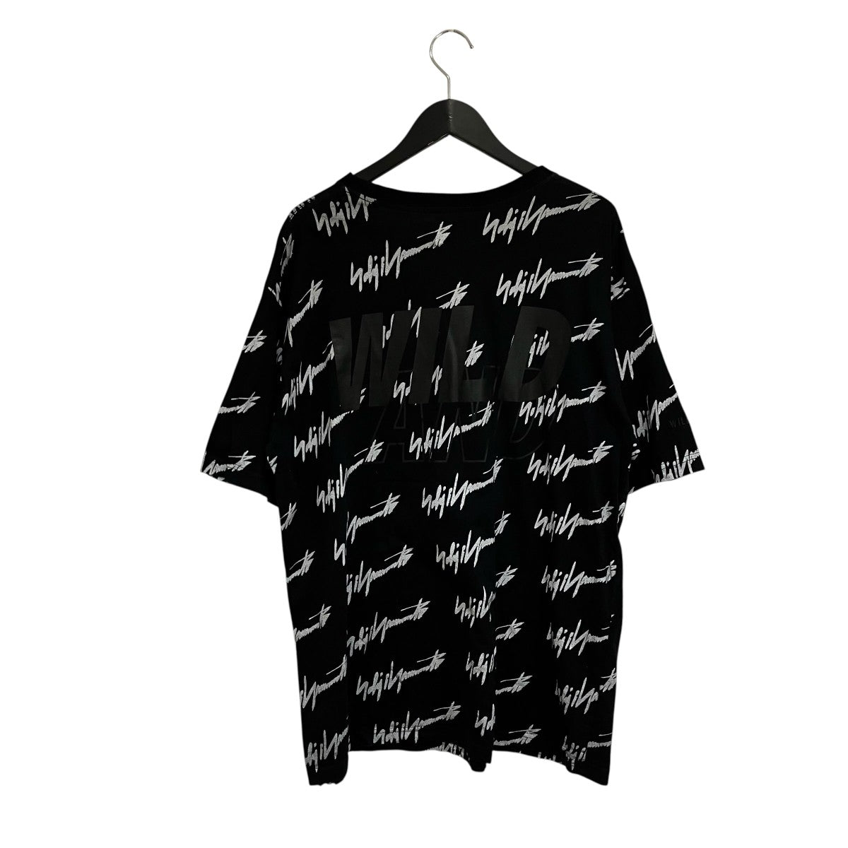 WIND AND SEA×YOHJI YAMAMOTO 総柄Tシャツ 古着・中古-2枚目のアイテム画像