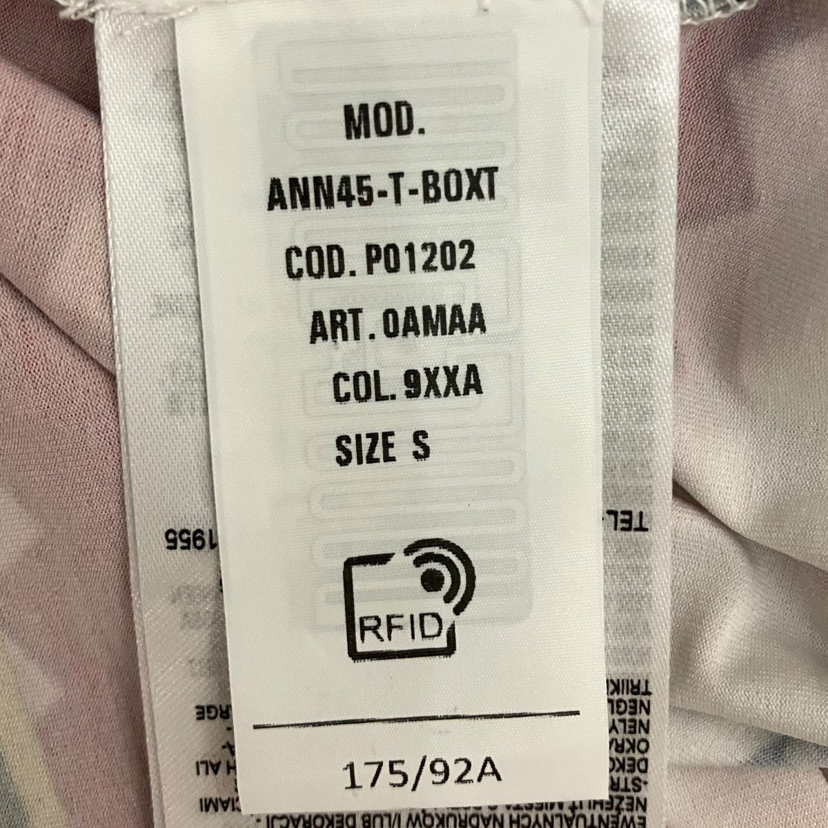 DIESEL 総柄半袖カットソー0AMAA 古着・中古-7枚目のアイテム画像