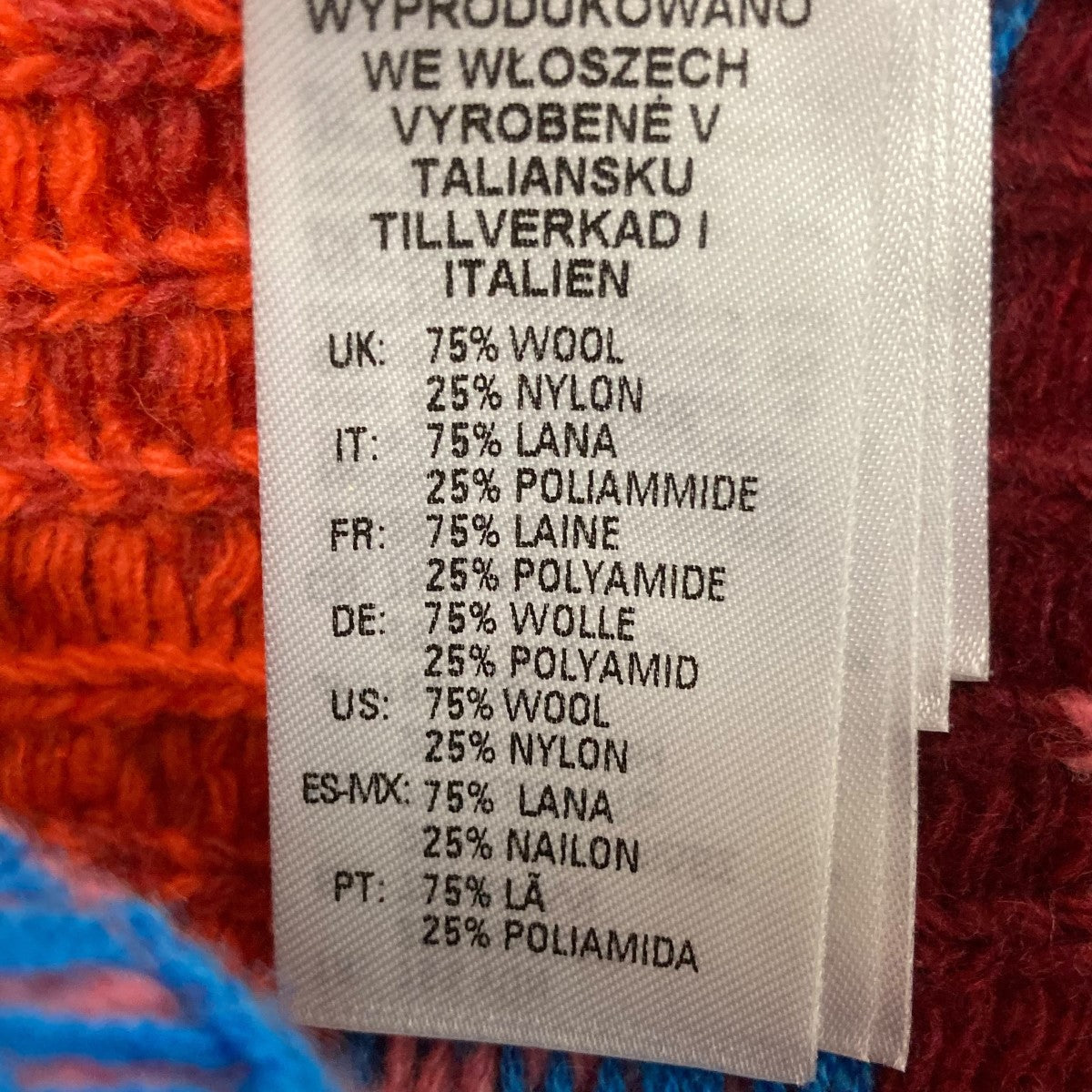 DIESEL(ディーゼル) 総柄ニットカーディガン0DFAX 0DFAX ピンク サイズ