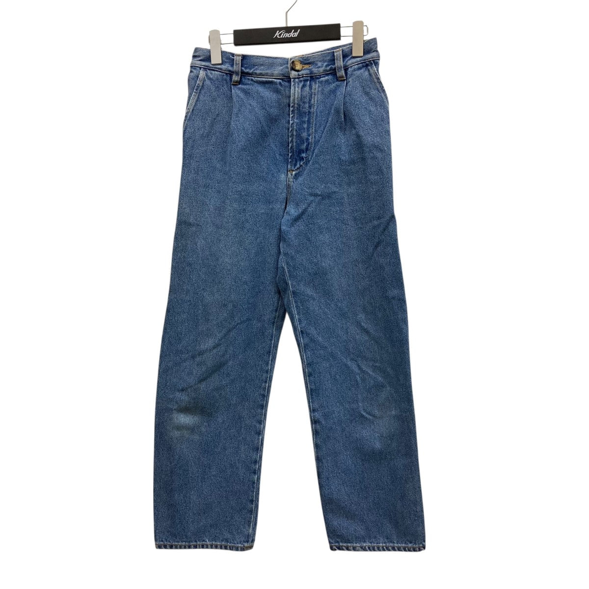 Cristaseya(クリスタセヤ) BLEACHED DENIM HIGHWAISTED JEANSデニム