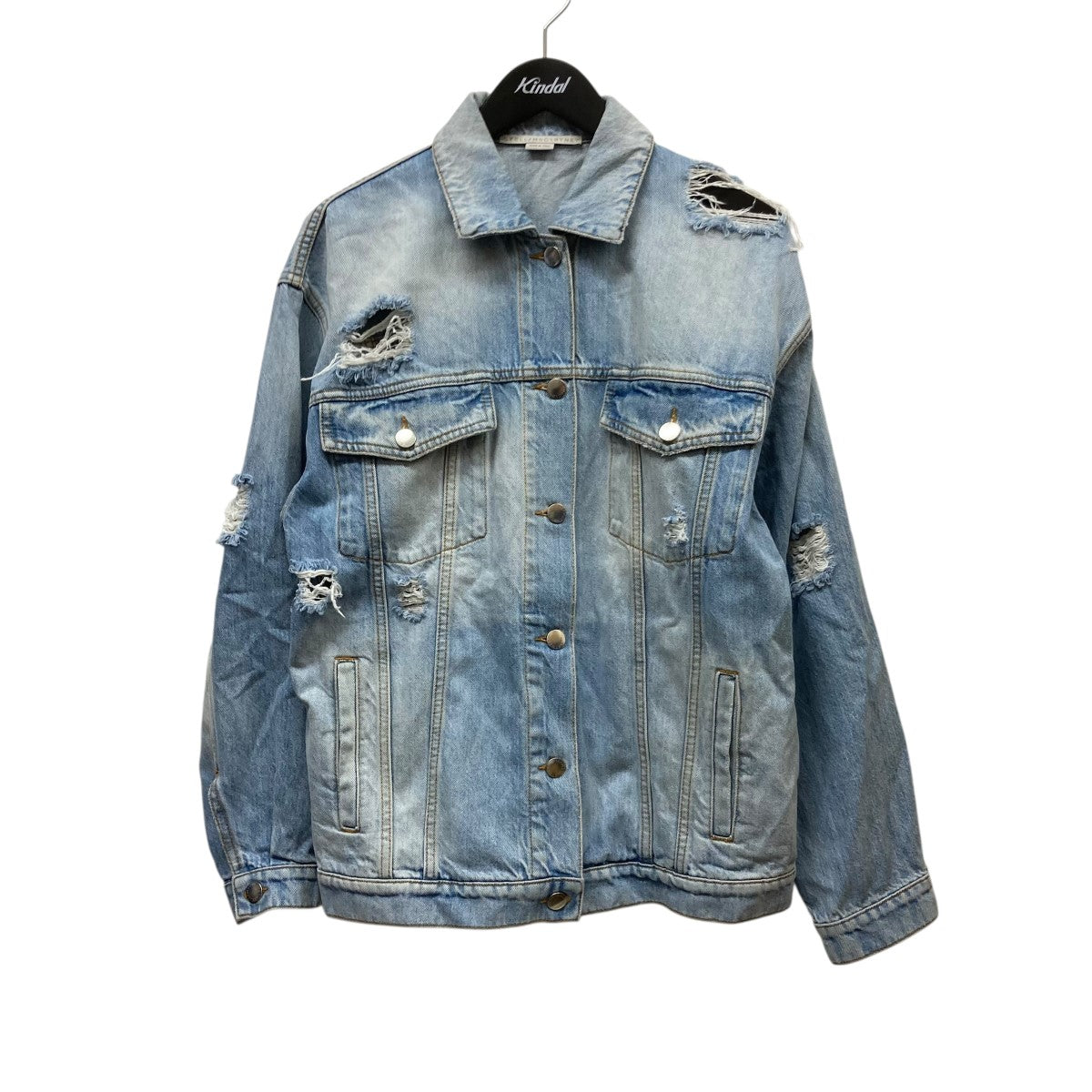 STELLA McCARTNEY ダメージ加工デニムジャケット445705 古着・中古-1枚目のアイテム画像