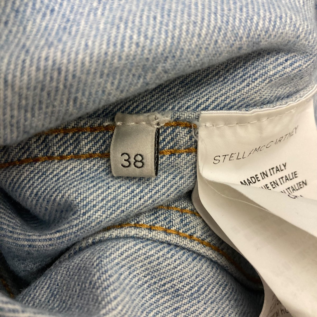 STELLA McCARTNEY ダメージ加工デニムジャケット445705 古着・中古-5枚目のアイテム画像