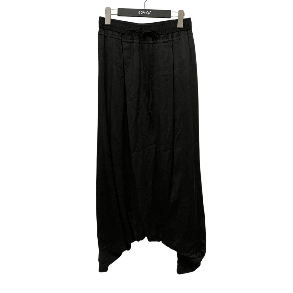 JULIUS 457PAM4 サルエルパンツ サイズ1 ブラック JULIUS(ユリウス) 10AW ウールサルエルパンツ 1(Sサイズ) ブラック