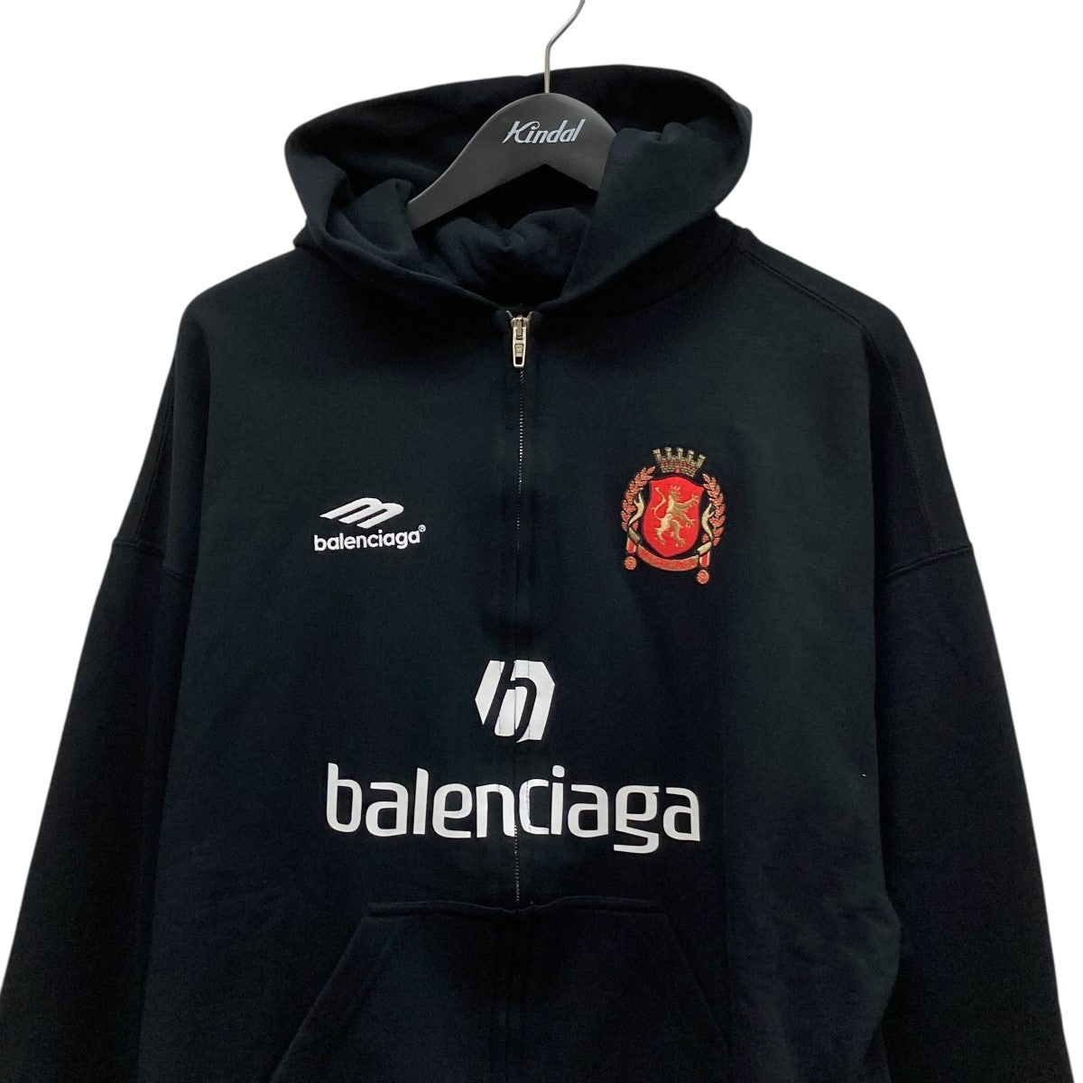 BALENCIAGA(バレンシアガ) Soccer Paris Zip-Hoodieジップ