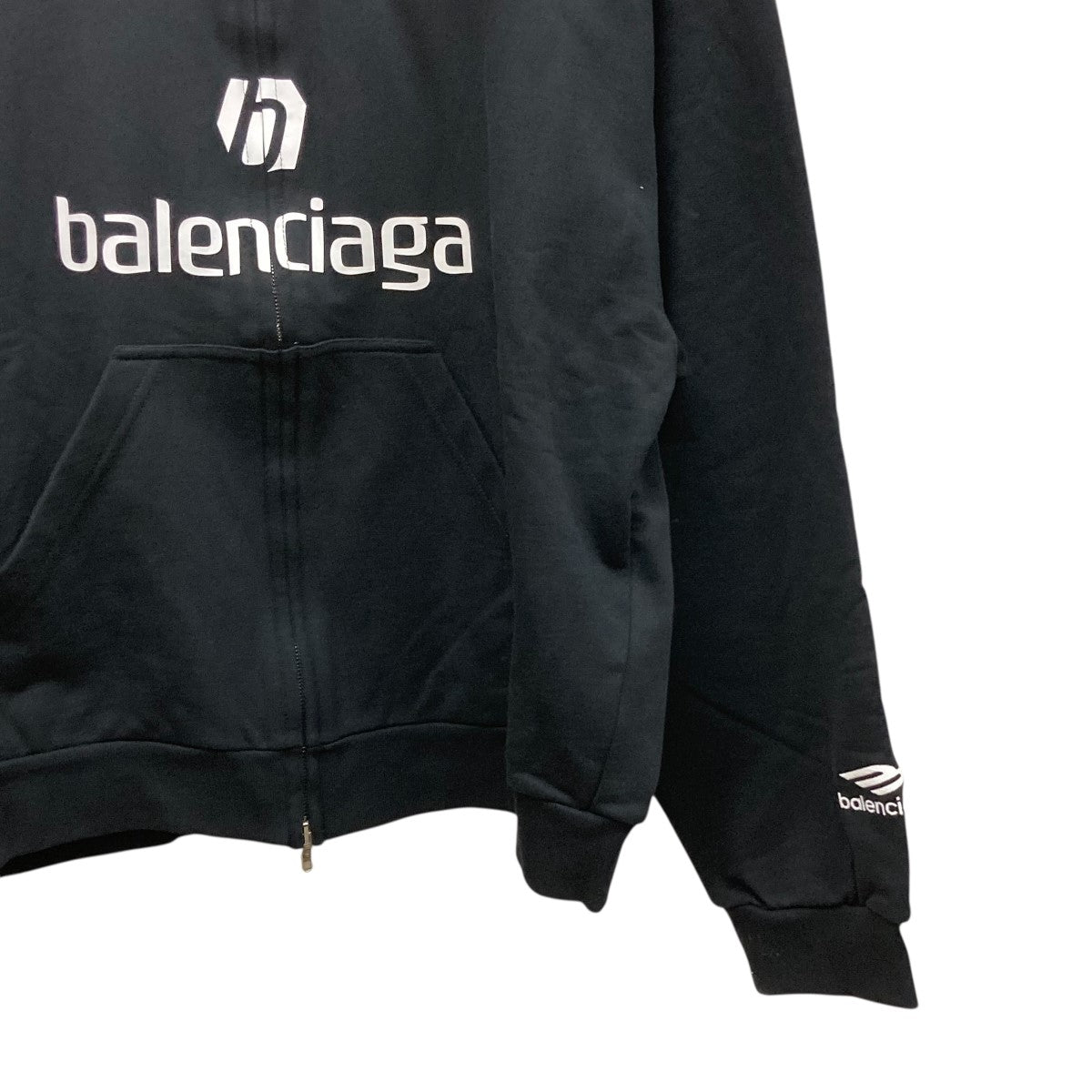 BALENCIAGA(バレンシアガ) Soccer Paris Zip-Hoodieジップパーカー