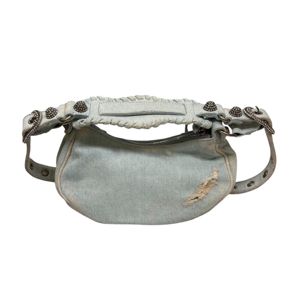 BALENCIAGA(バレンシアガ) Le Cagoleルカゴールデニムショルダーバッグ