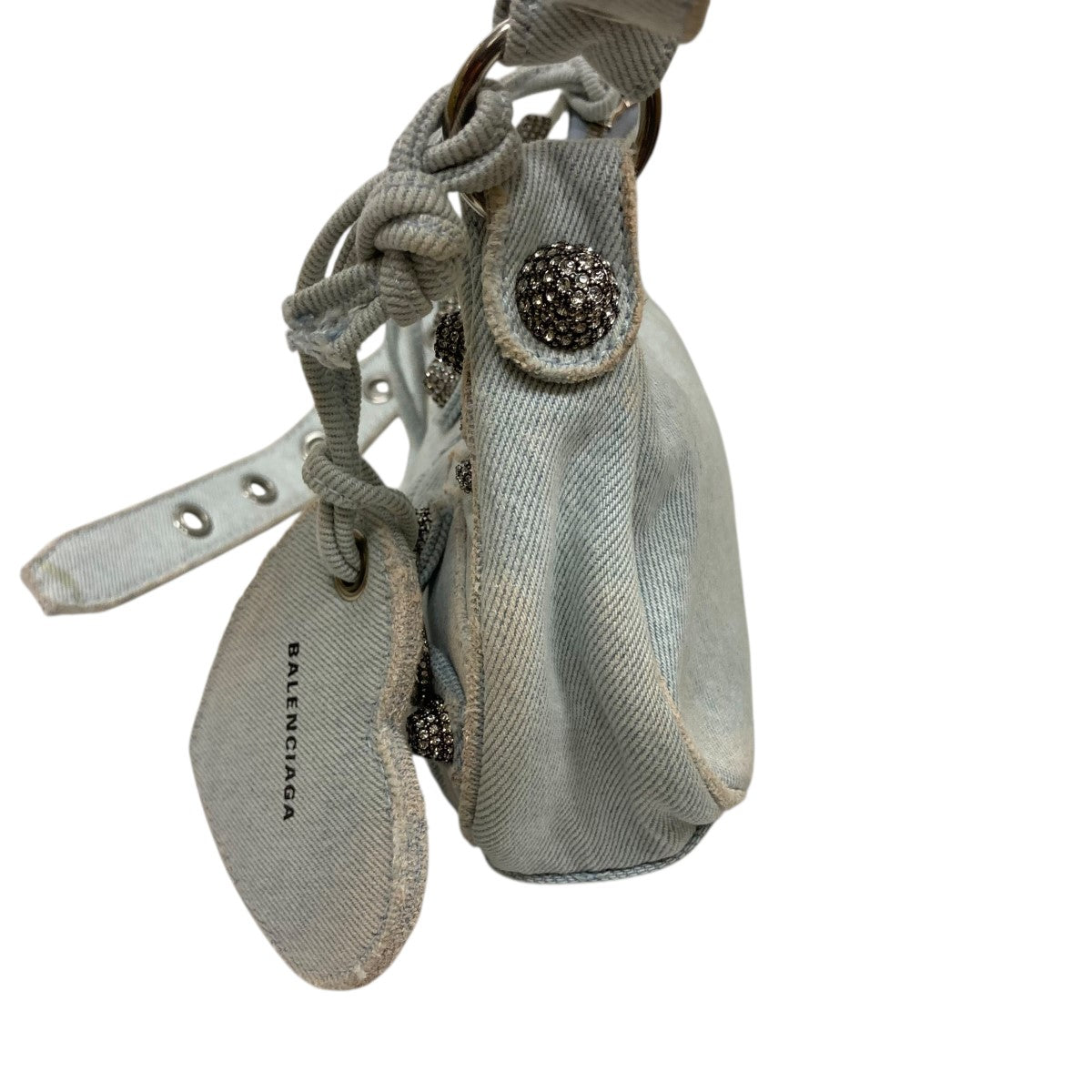 BALENCIAGA(バレンシアガ) Le Cagoleルカゴールデニムショルダーバッグ